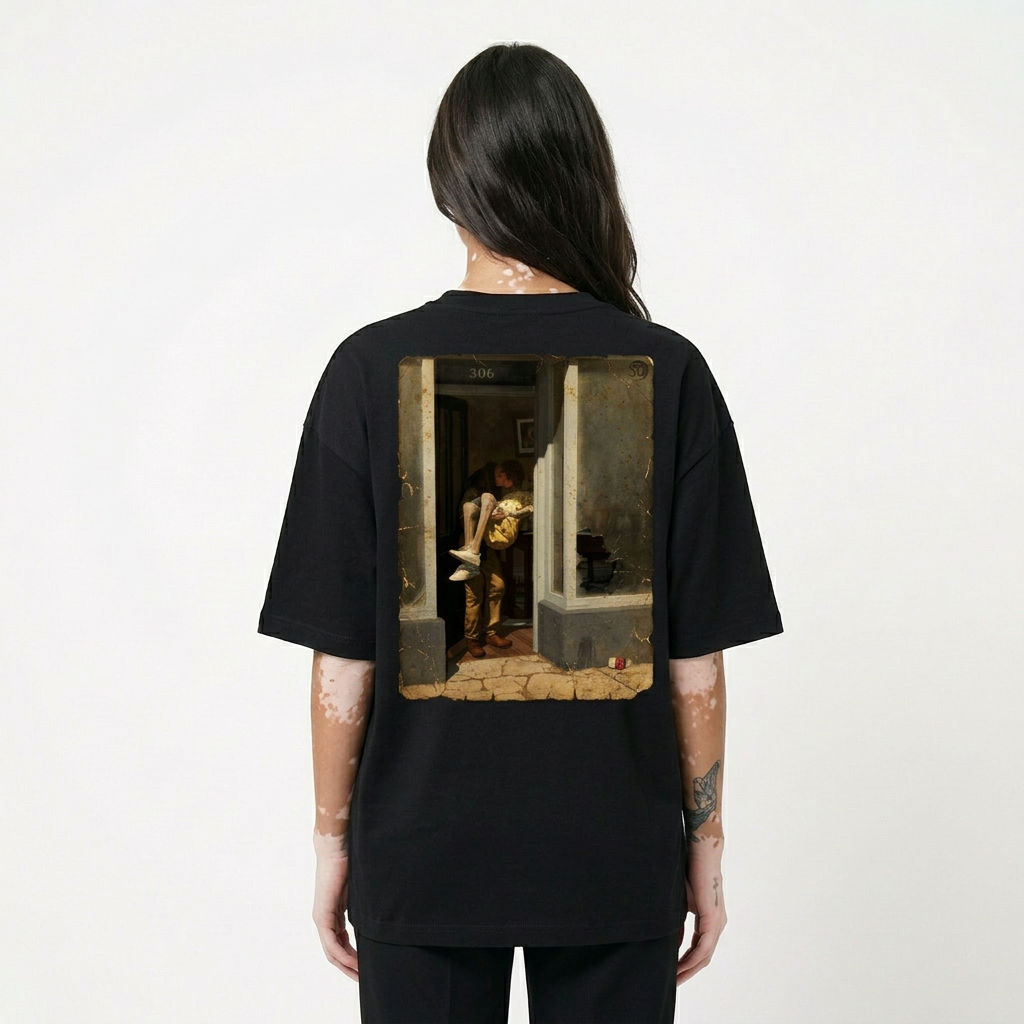 Seetees The Long Goodbye t-shirt stampa fronte retro