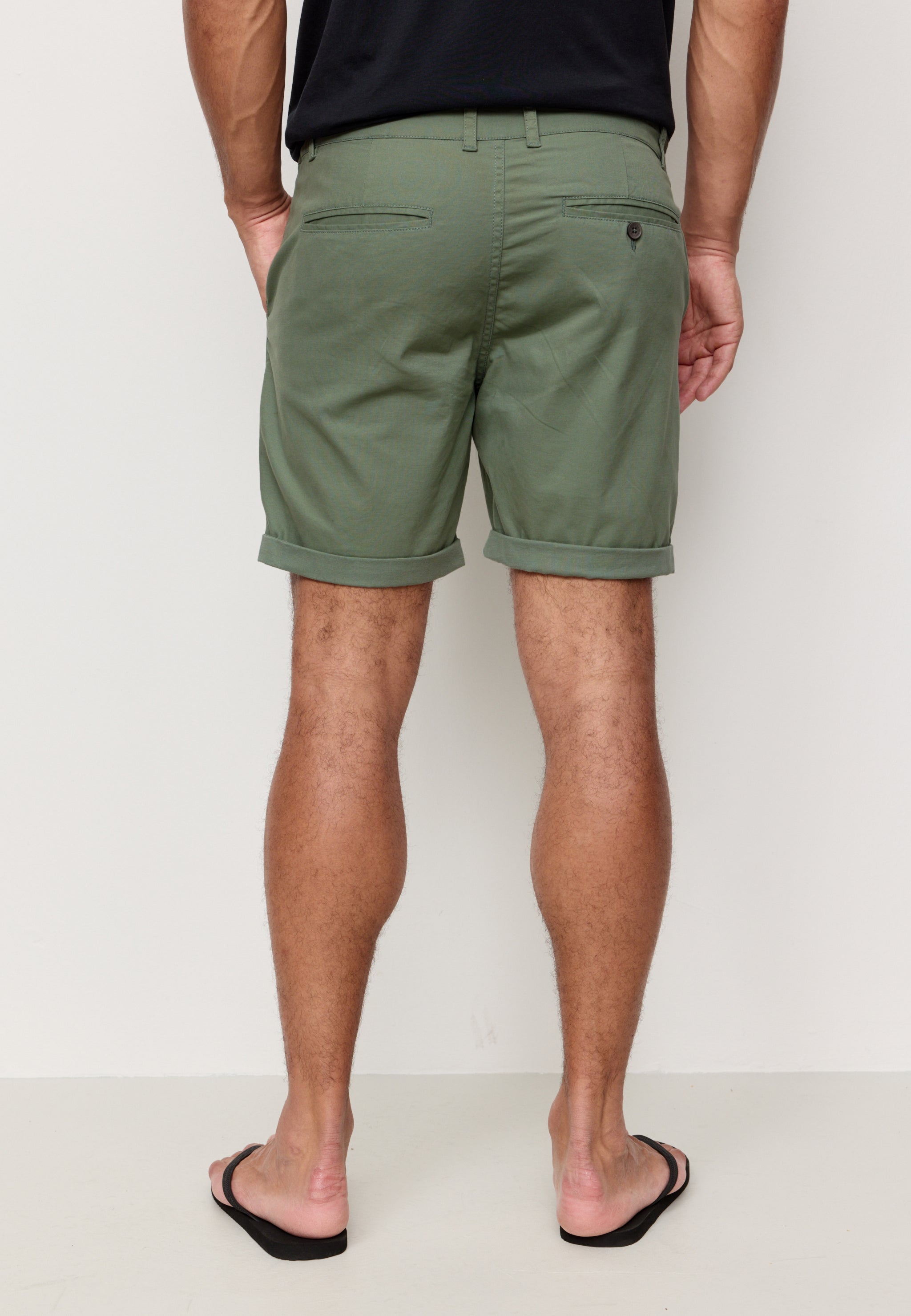 Recolution Majoram pantaloncini khaki cotone bio