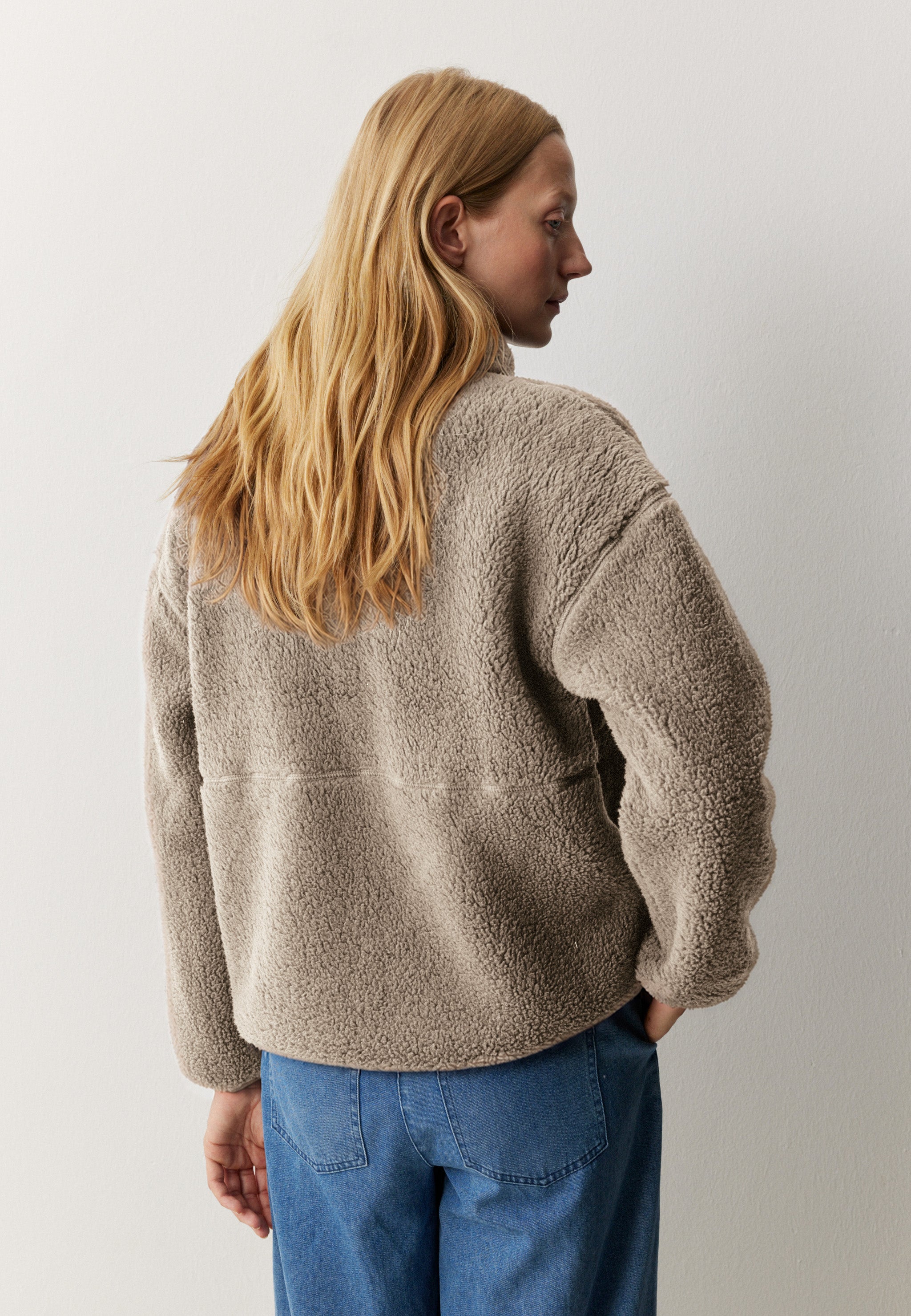 Recolution Fortunella pile teddy donna marrone hazel