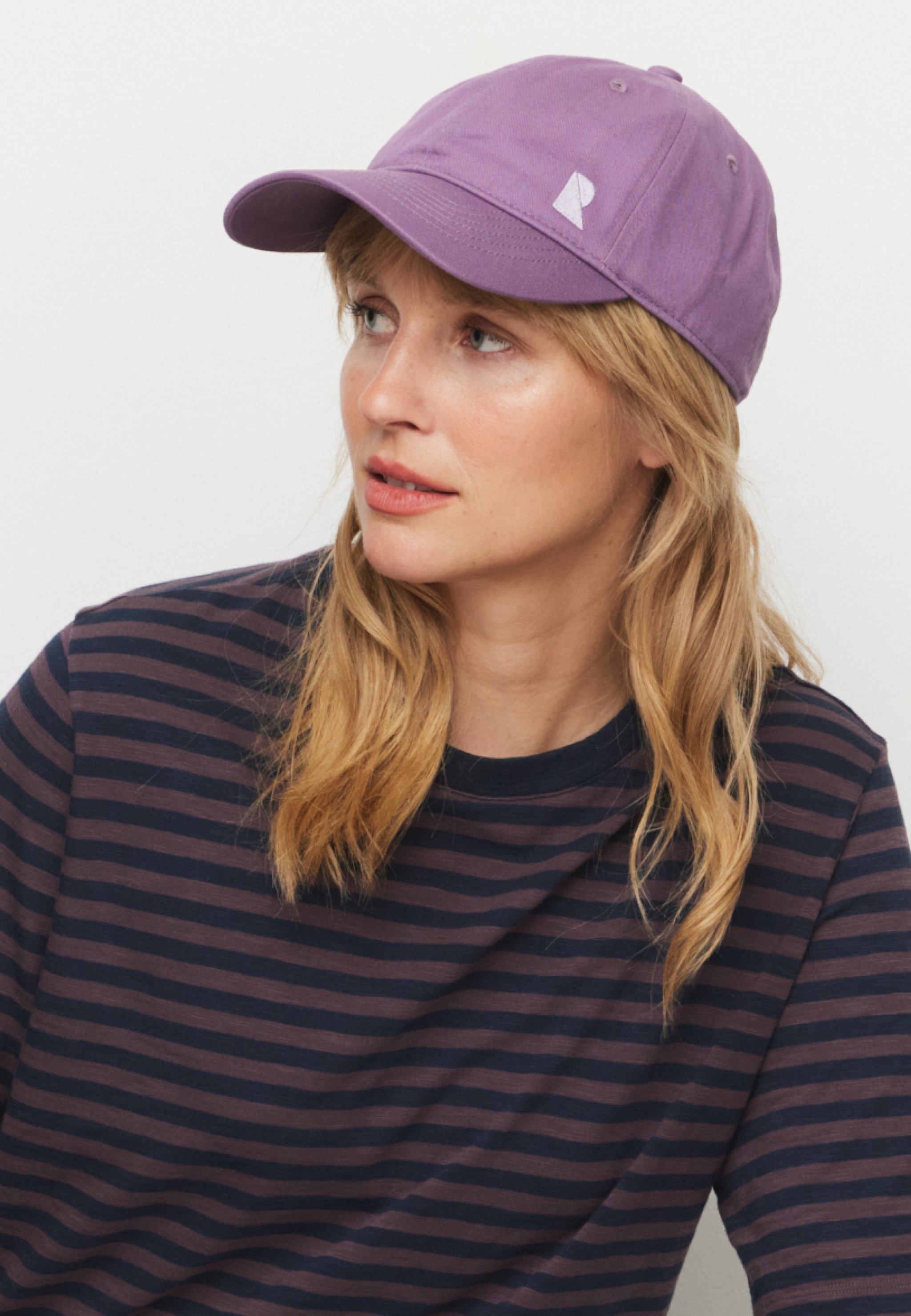 Recolution Tupelo Logo cappellino mystic grape cotone bio