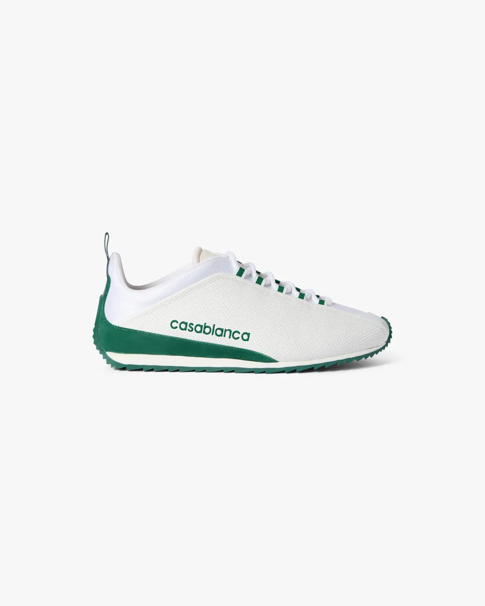 Casablanca Khopesh Sneakers Bianche Verdi Donna