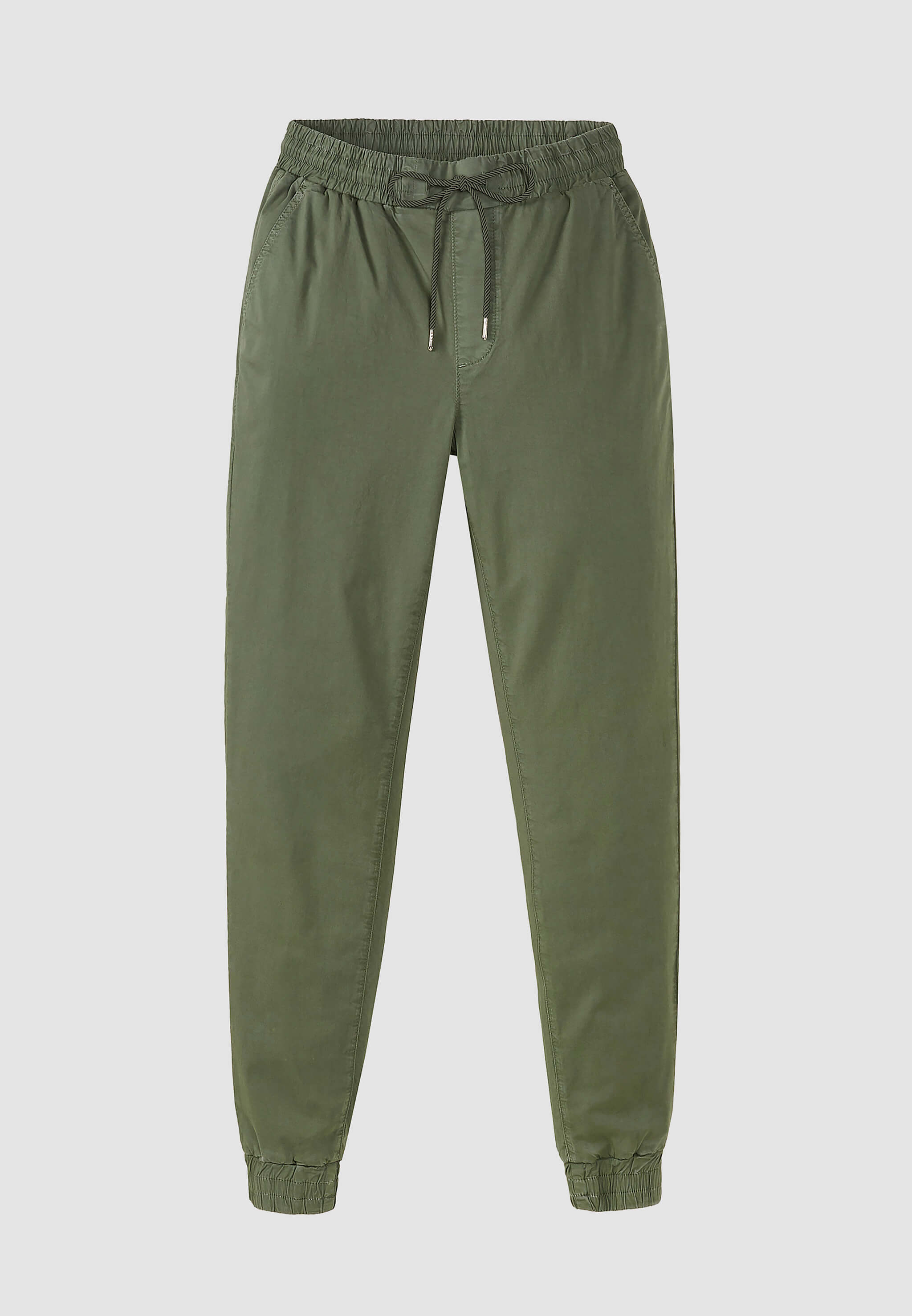 Recolution Calathea pantaloni chino khaki cotone bio