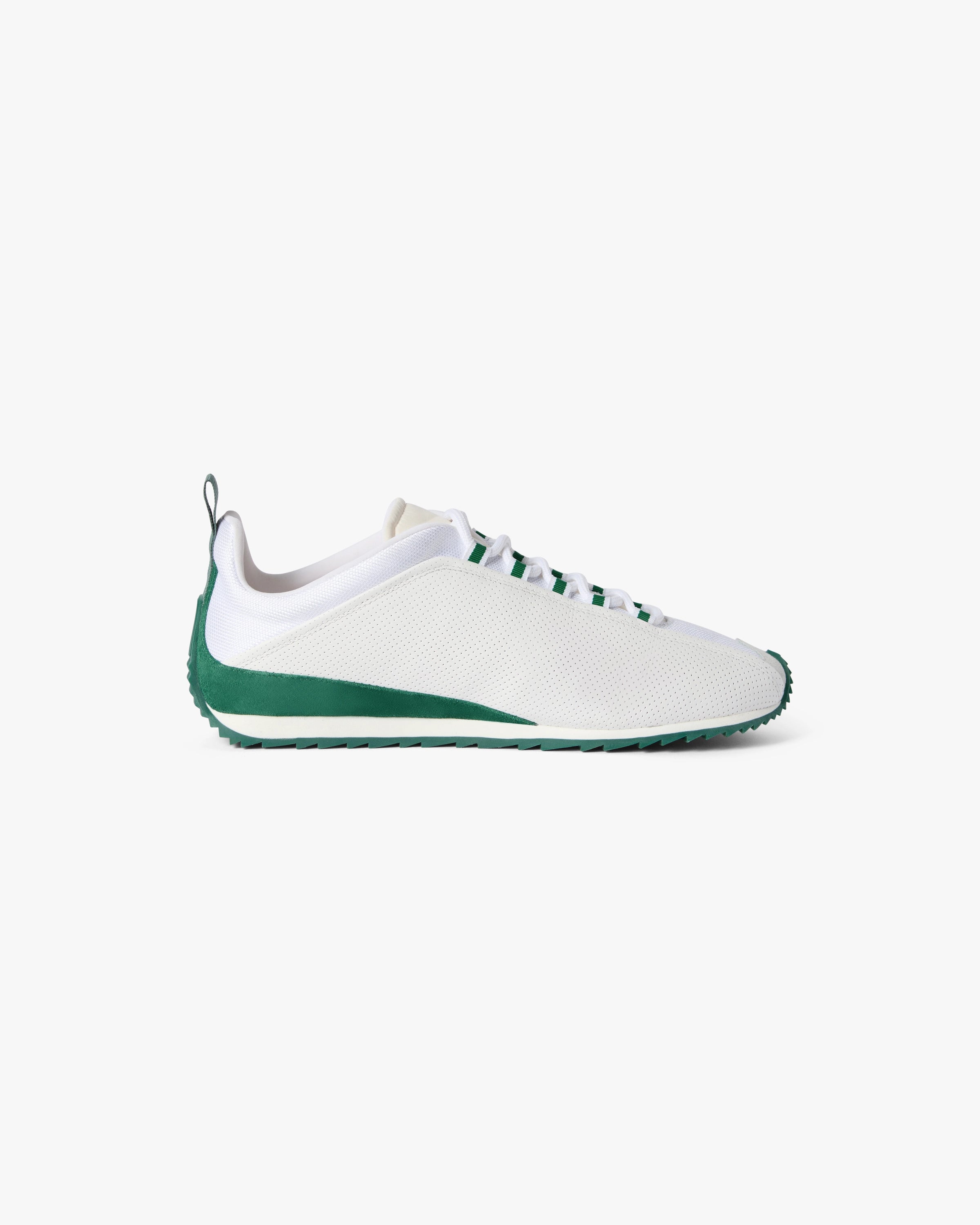 Casablanca Khopesh sneaker uomo bianche verdi pelle