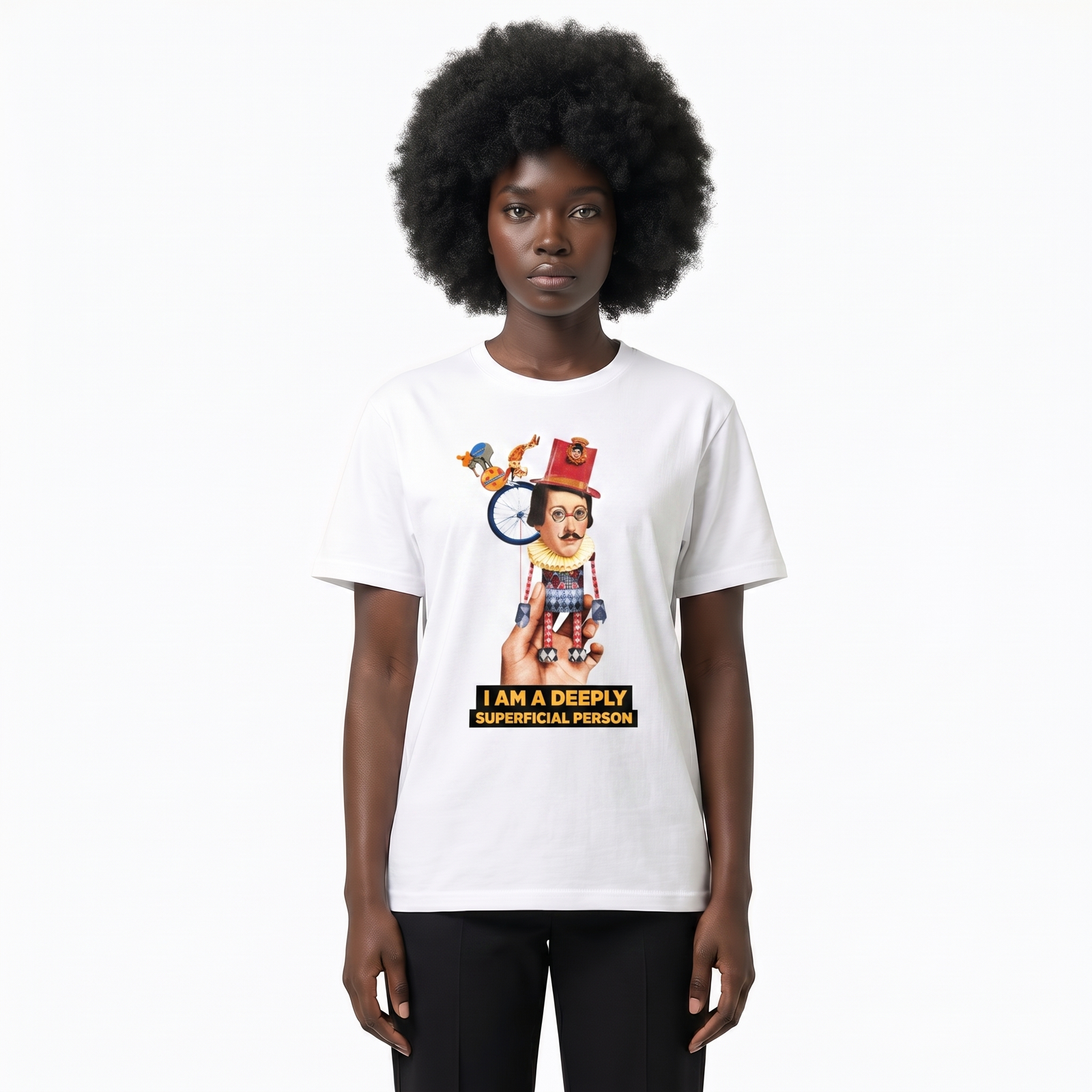 Seetees Juggler t-shirt grafica robot comoda