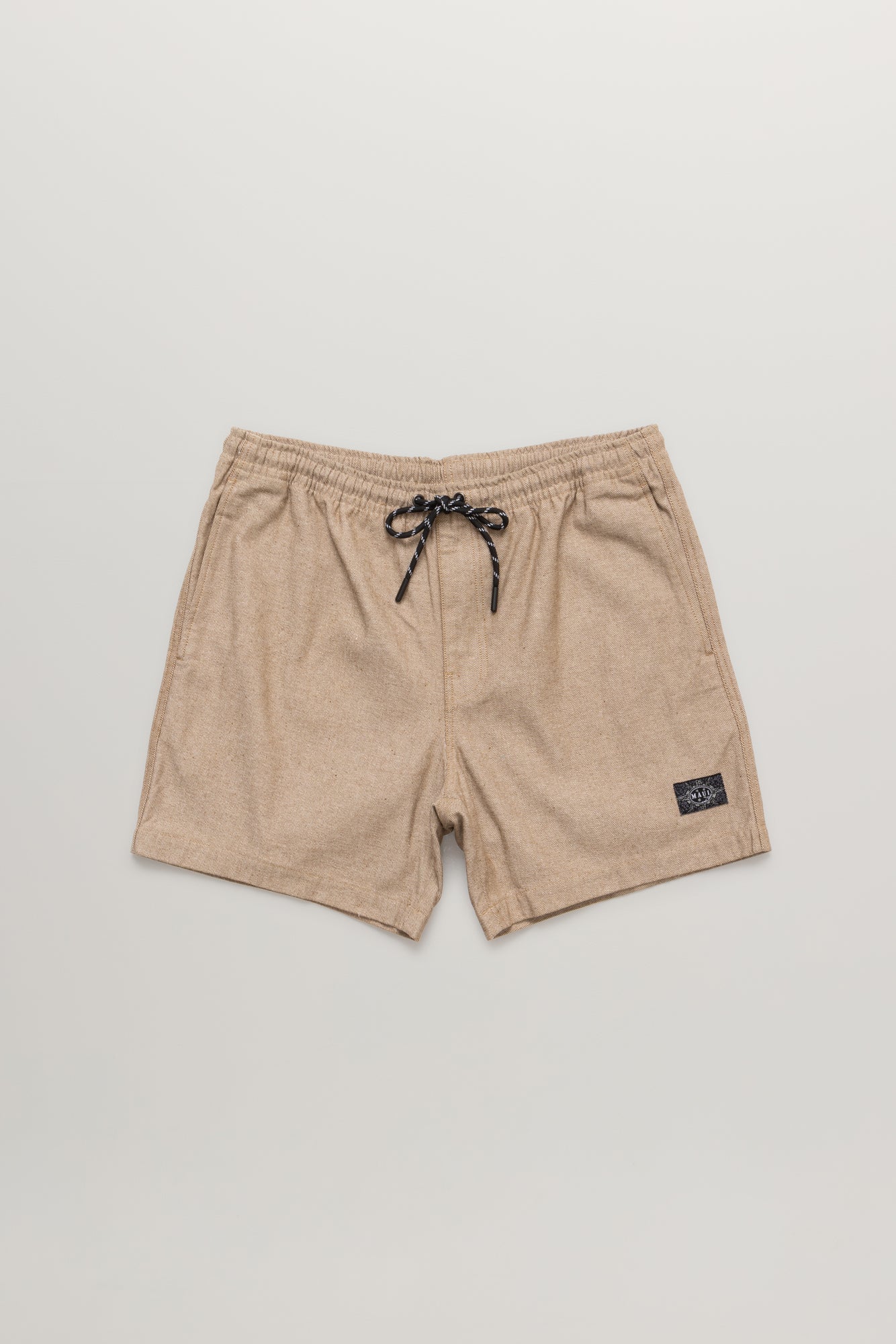 Maui and Sons Hinano Walk Shorts uomo cotone beige