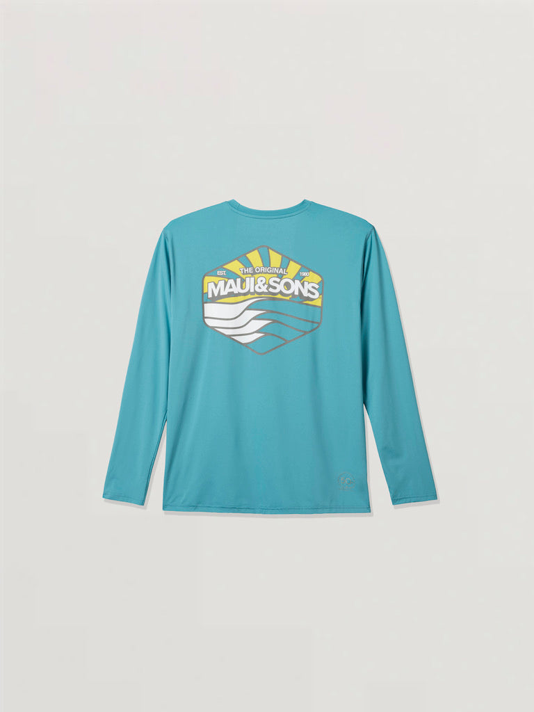 Maui and Sons Ready Set maglia surf UPF 50+