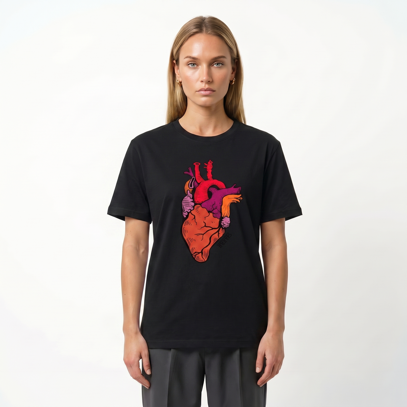 Seetees De Amicis Heart maglietta libro