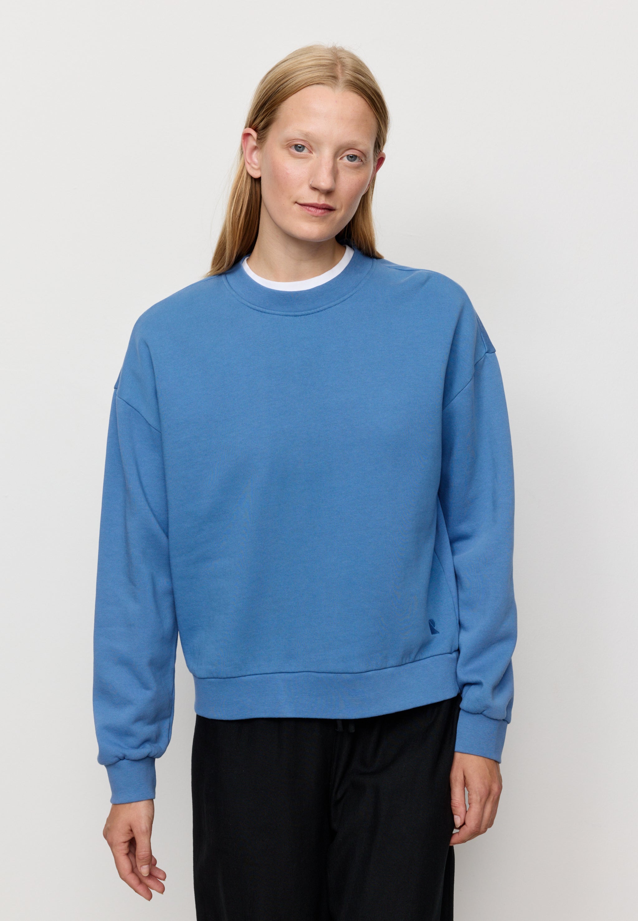 Recolution Nerine felpa blu elettrico cotone