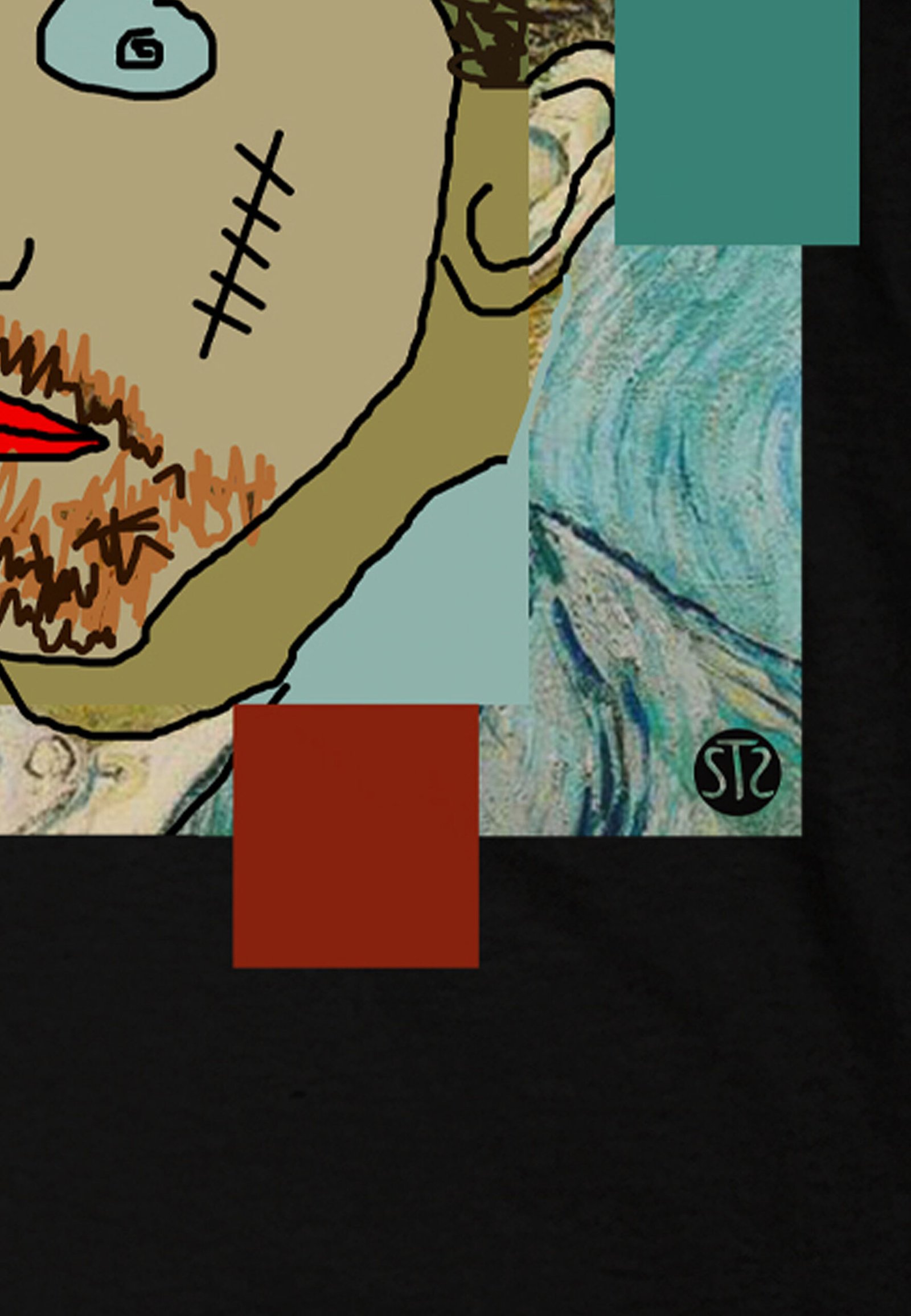 Seetees Painter t-shirt stampa arte