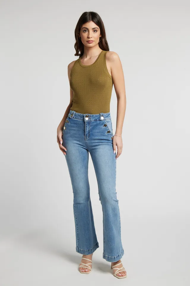 Sarah Chole SJ9350 jeans donna taglia unica comoda