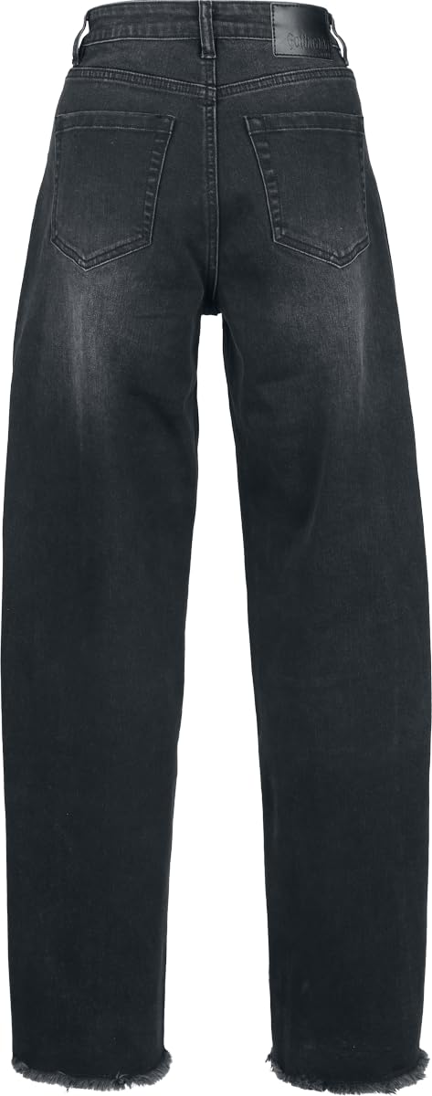 Gothicana by EMP Jeans Neri Barrel Fit 29W/32L corporate goth