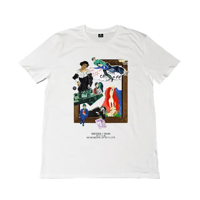 Seetees X TSUM Chagall maglietta vestibilità comoda
