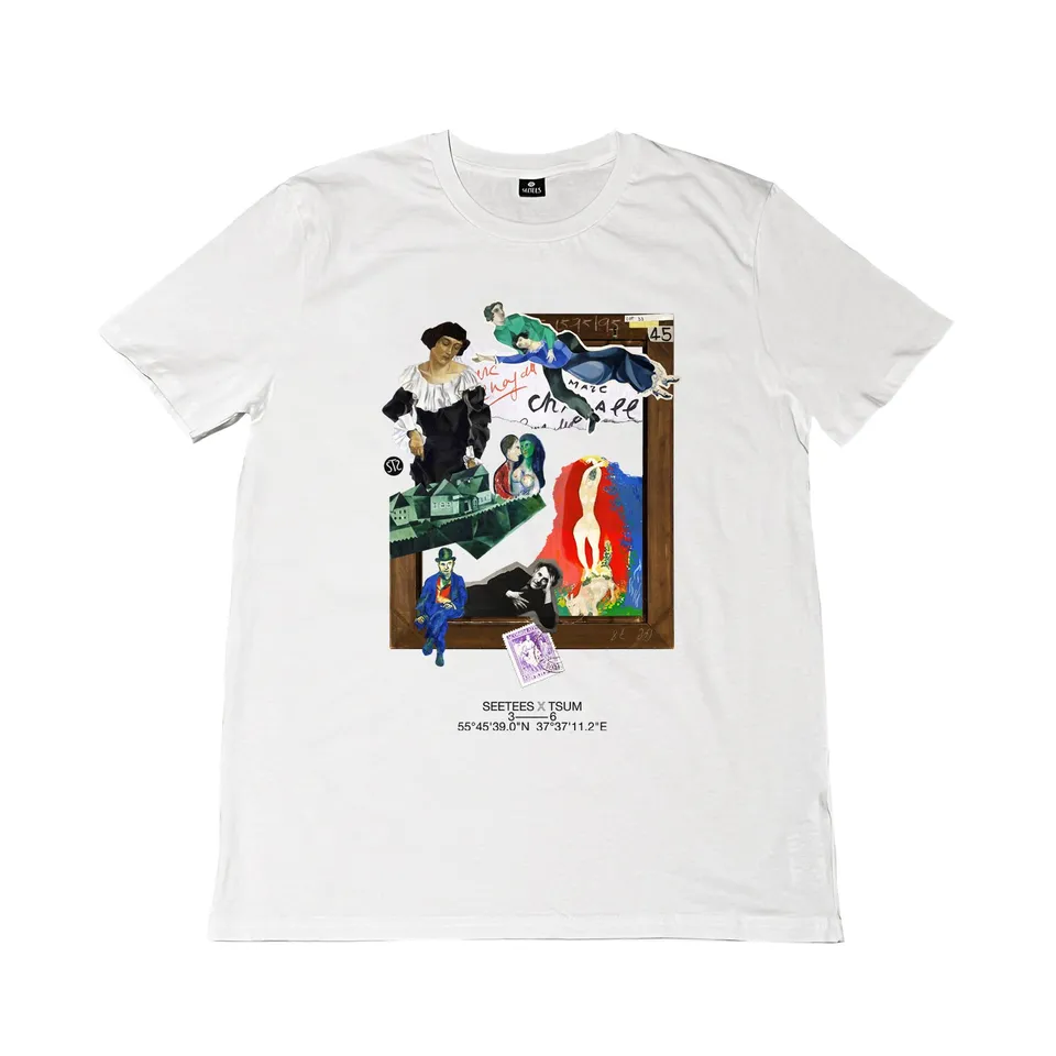 Seetees X TSUM Chagall maglietta vestibilità comoda