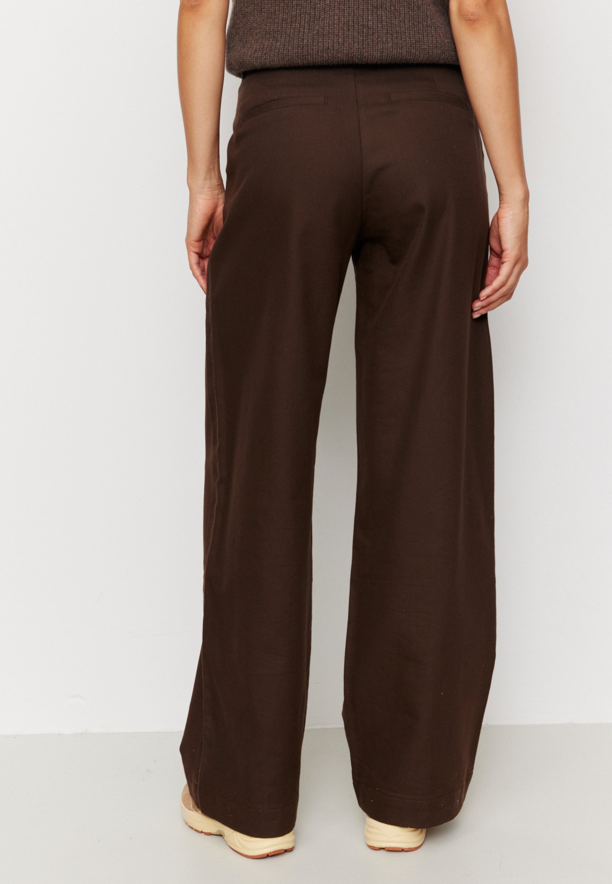 Recolution Ligularia pantaloni marlene cioccolato