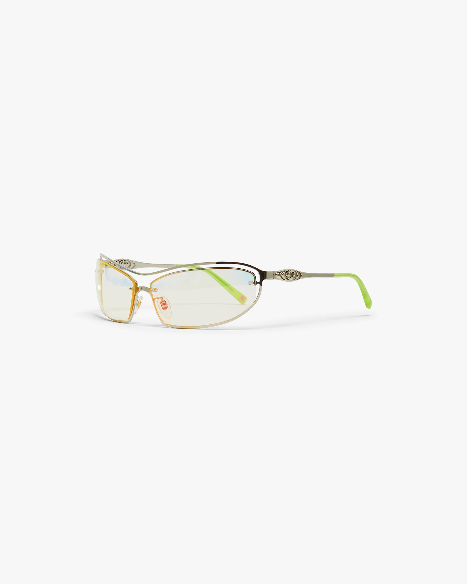 Casablanca Spiral occhiali da sole verdi acetato