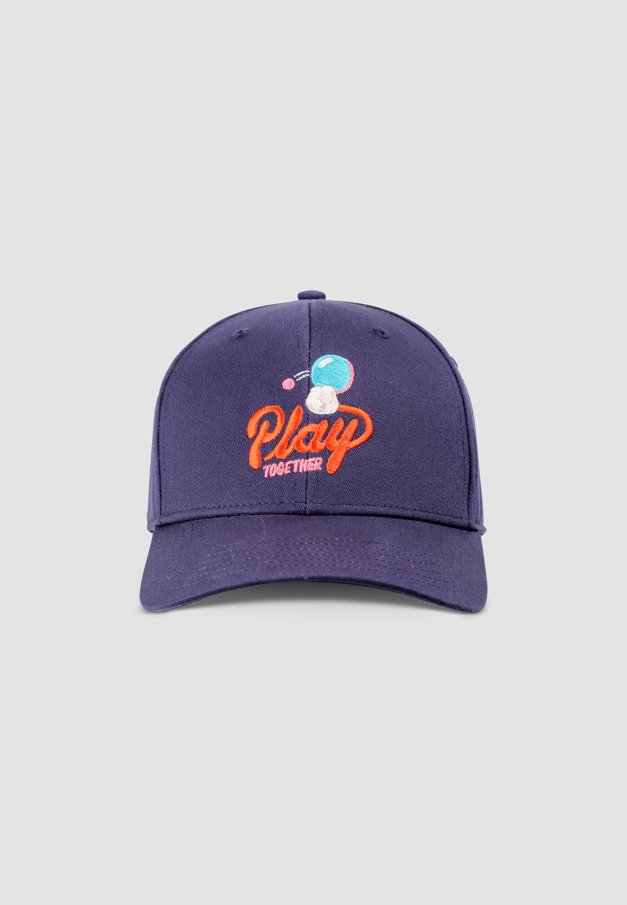 Recolution Play Together cappellino blu cotone bio