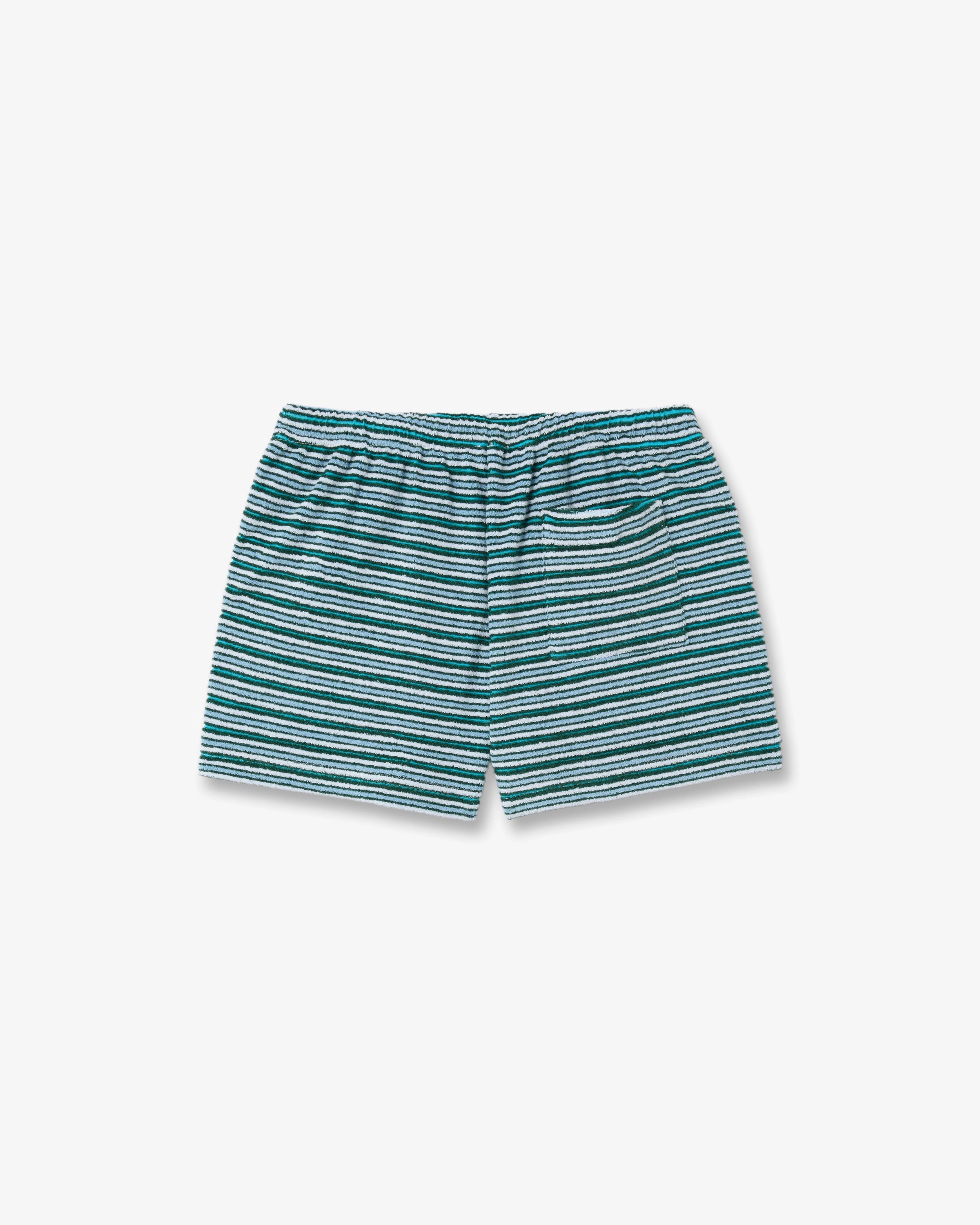Casablanca Palm Tree shorts spugna verde rilassati