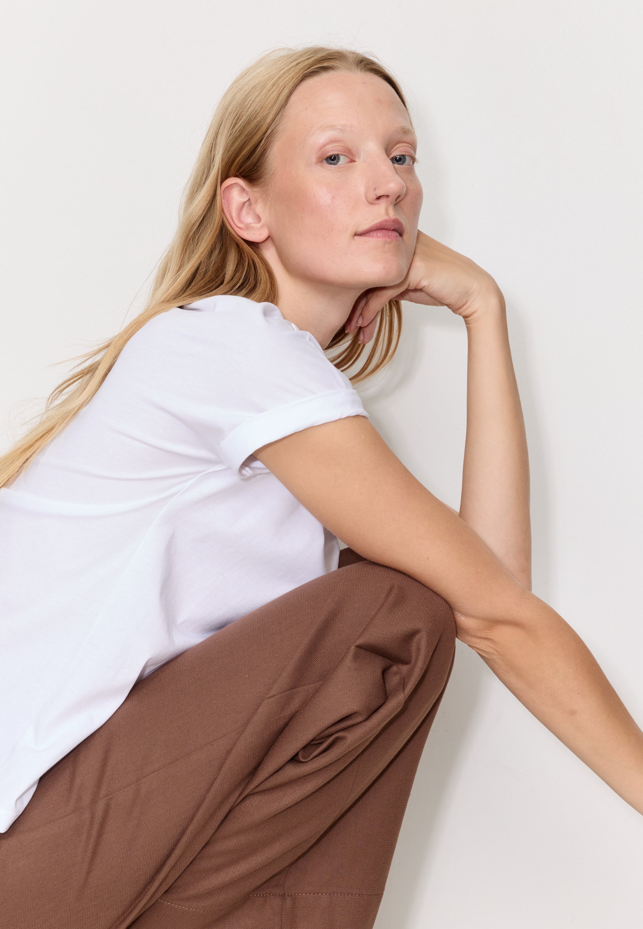 Recolution Cayenne t-shirt cotone bio bianca