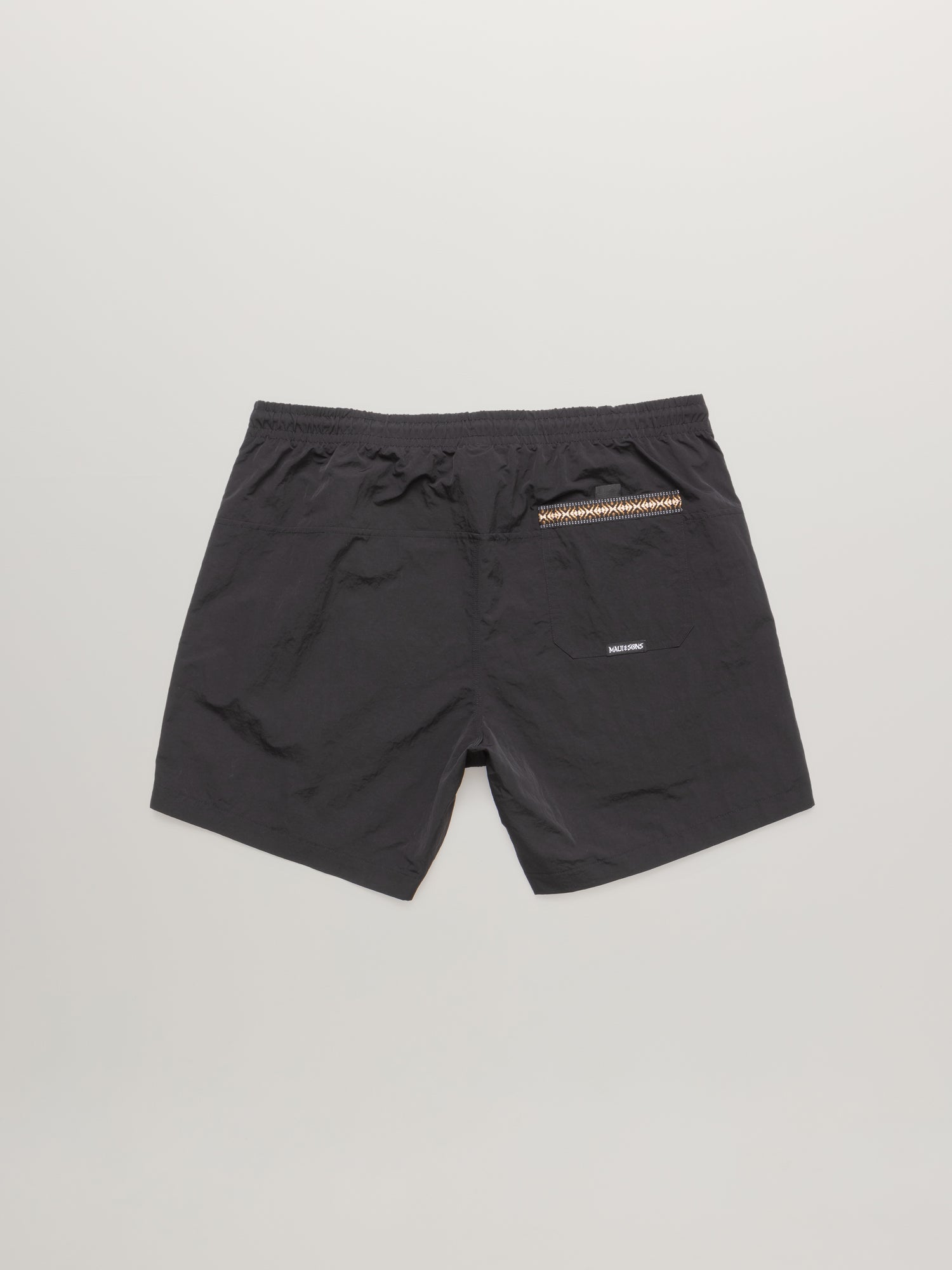 Maui and Sons Tag Pantaloncini Mare Neri Uomo Nylon