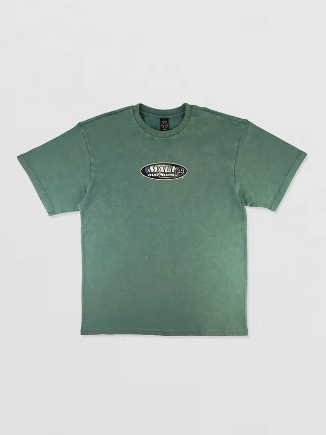 Maui and Sons Y2K Mineral maglietta boxy cotone slavato