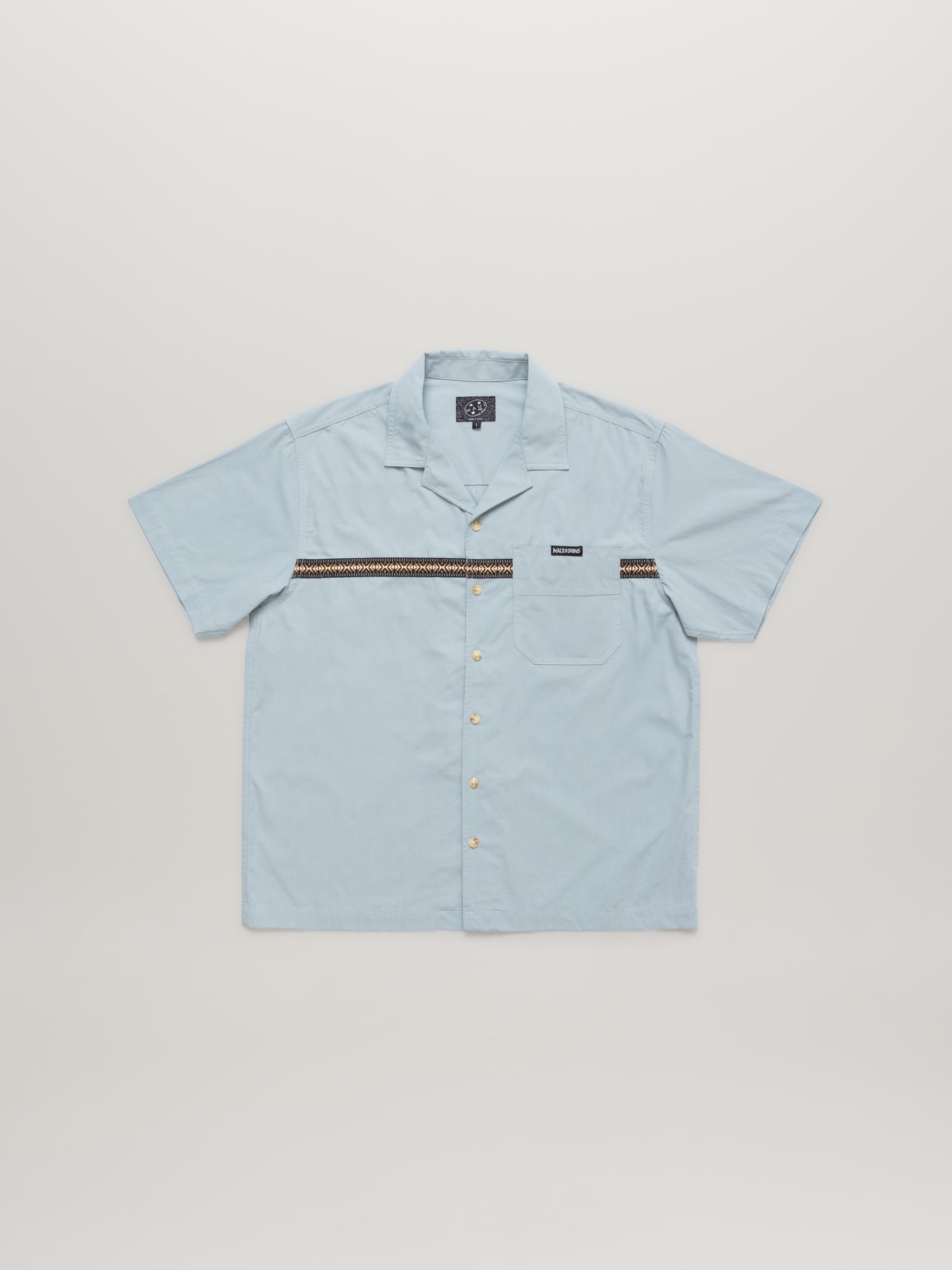 Maui and Sons Elements camicia crema in cotone