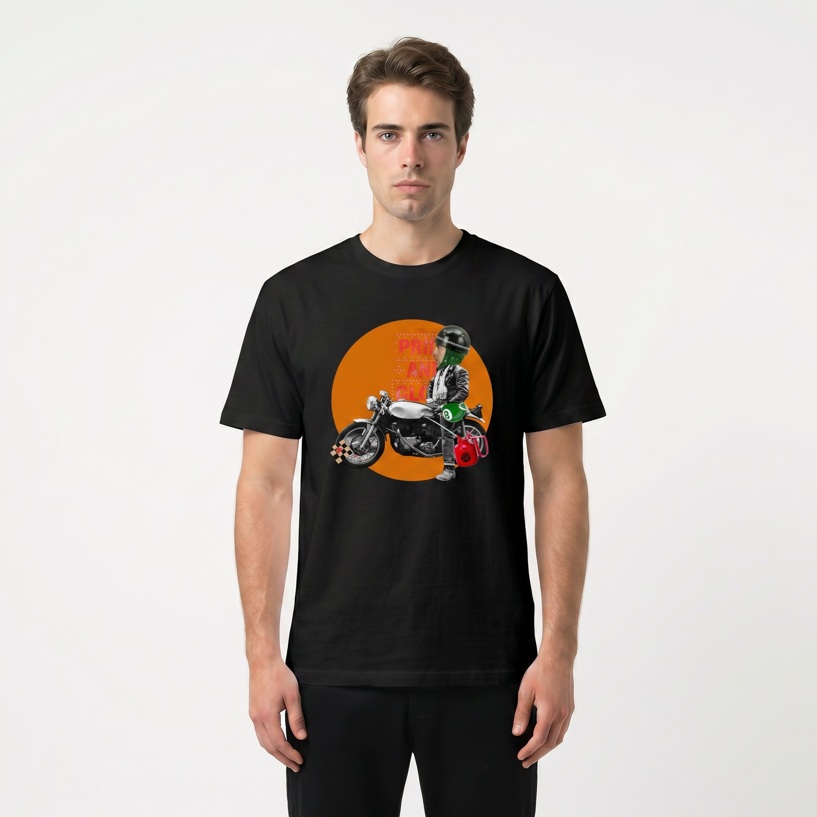 Seetees Motors Cage maglietta grafica moto
