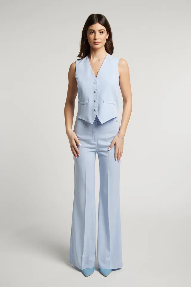 Sarah Chole 27258 gilet smanicato viscosa