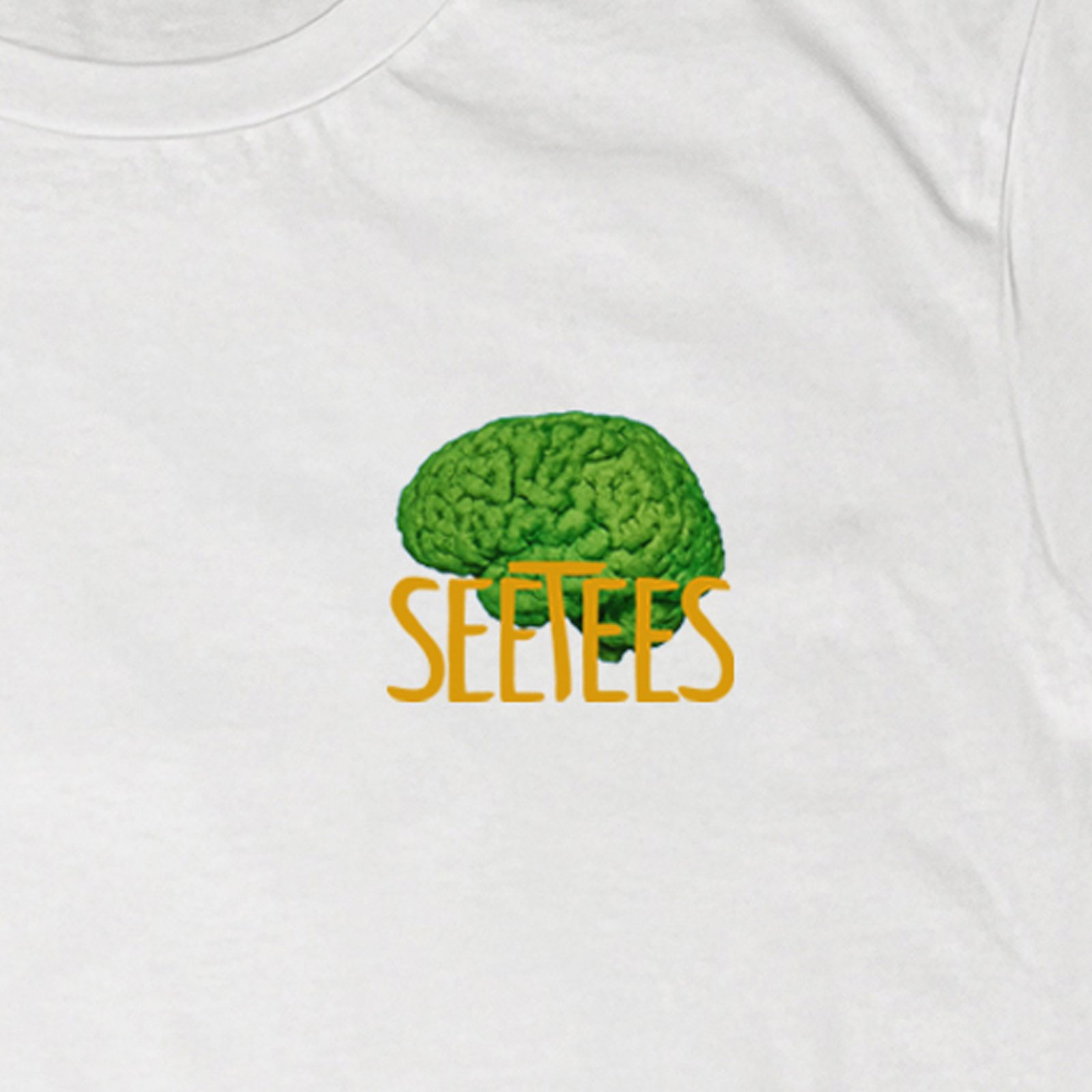 Seetees Psycho Junk Food maglietta stampa doppia