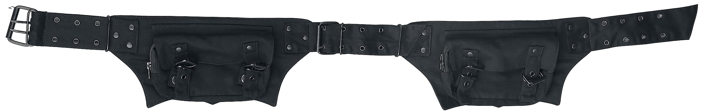 Gothicana by EMP borsa nera con cintura unisex