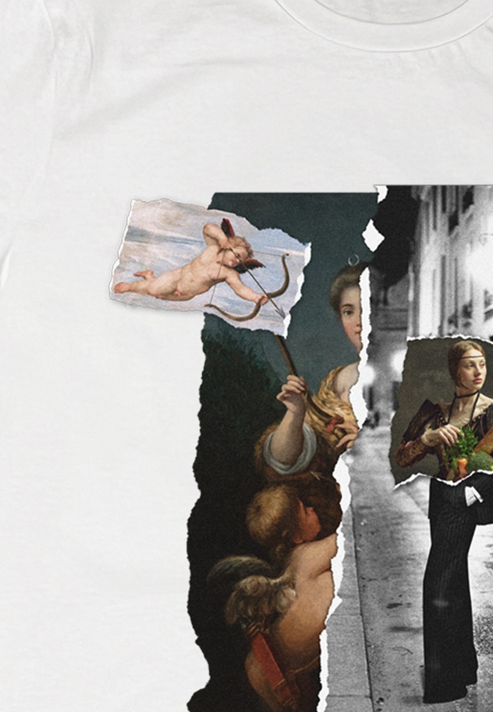 Seetees Scatti Street Market t-shirt stampa foto