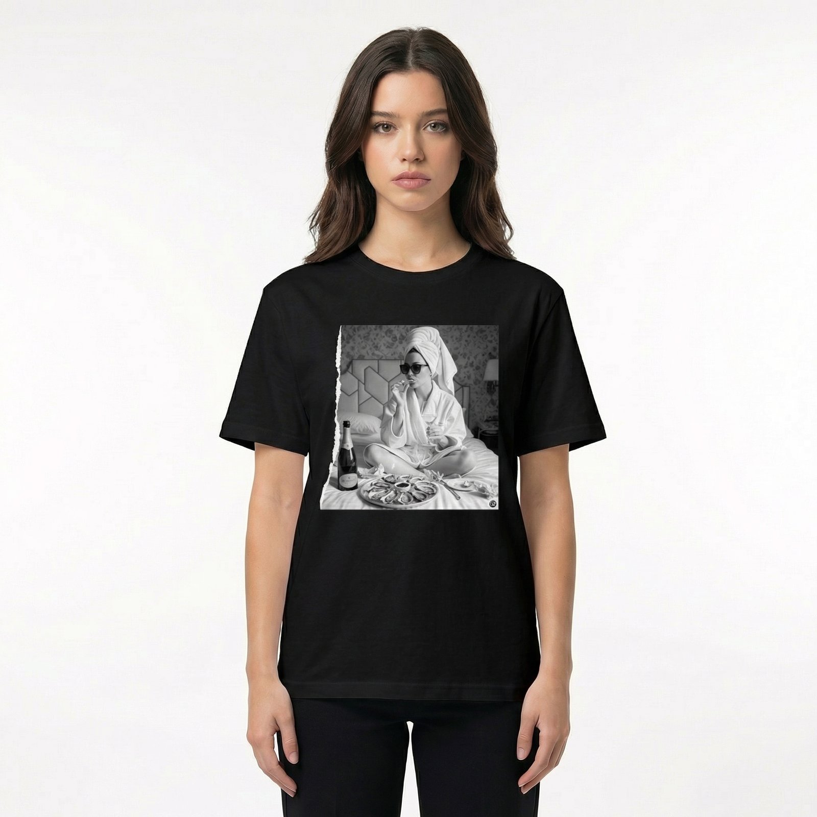 Seetees Bollicine Time t-shirt grafica brindisi