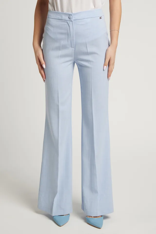Sarah Chole 27256 pantalone viscosa fresco leggero