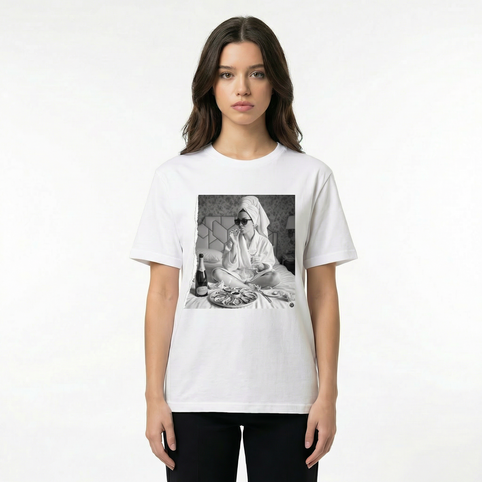 Seetees Bollicine Time t-shirt grafica brindisi