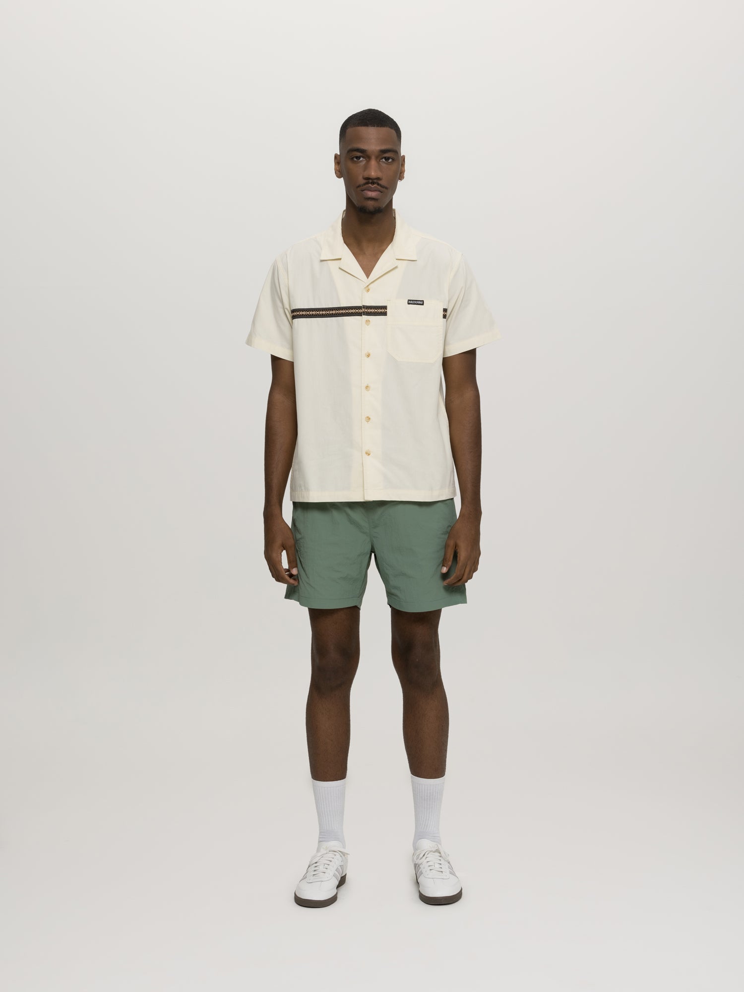 Maui and Sons Elements camicia crema in cotone