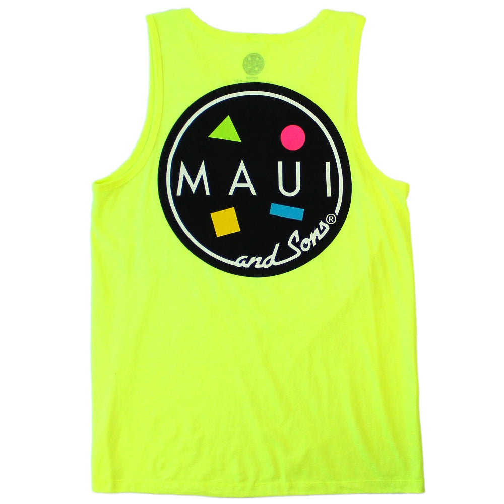 Maui and Sons Classic Cookie Logo canotta neon leggera