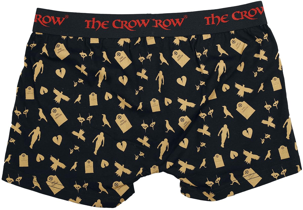 Gothicana by EMP Confezione 3 Boxer Neri Stampa uomo