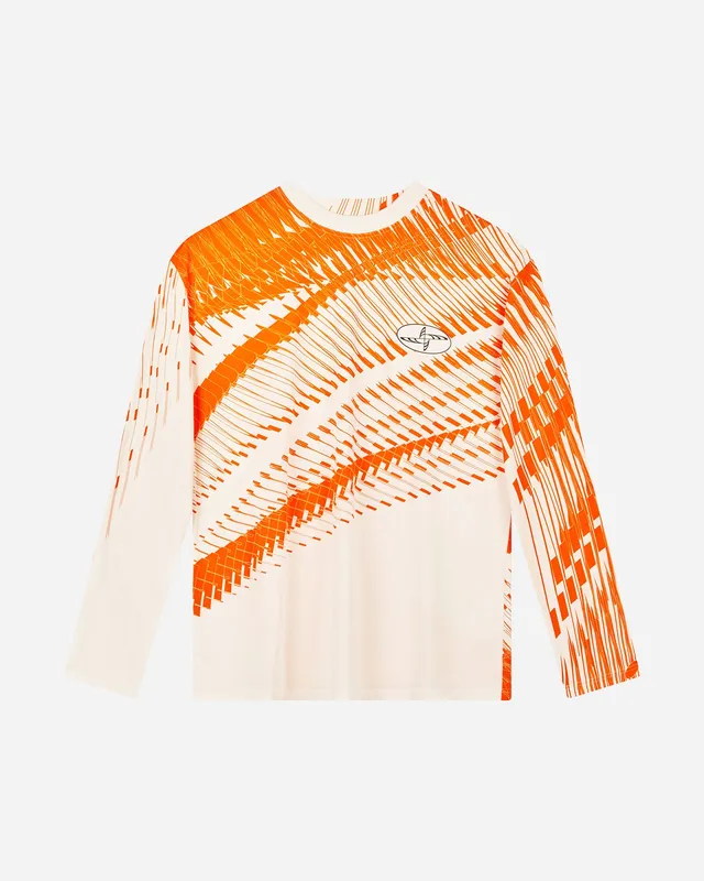 Noskra Brutal T-shirt manica lunga stampa all-over cotone