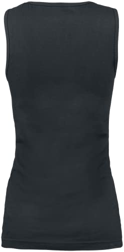 Gothicana by EMP top nero con gonna a mano L