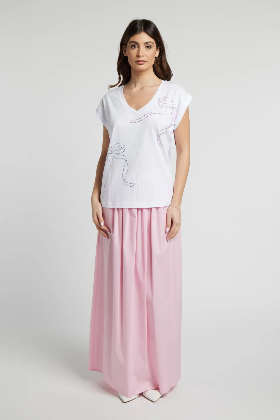 Sarah Chole Maglia 25700 Jersey Positano in Cotone