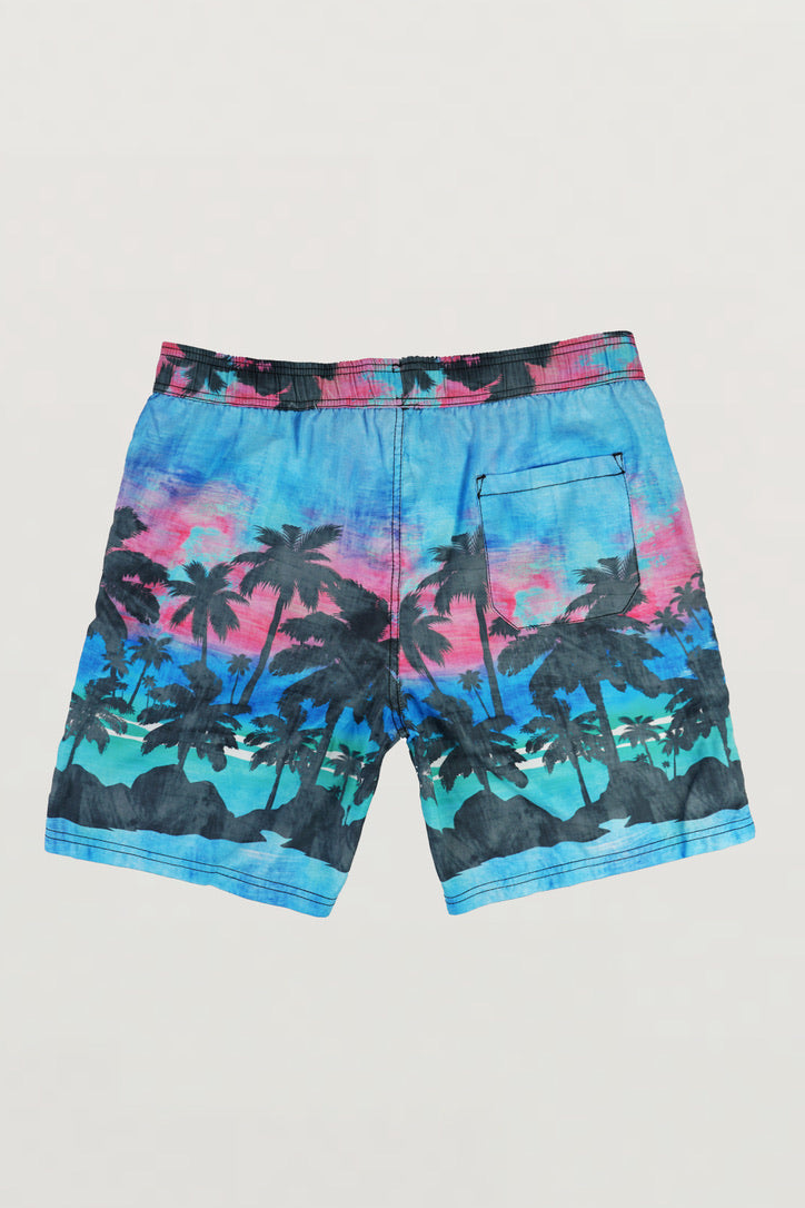 Maui and Sons Pura Vida pantaloncini mare palme