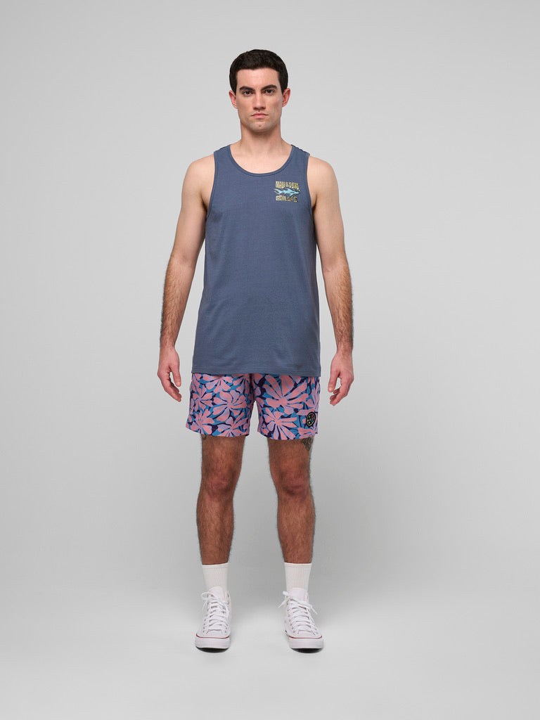 Maui and Sons Biting Edge canotta uomo squalo