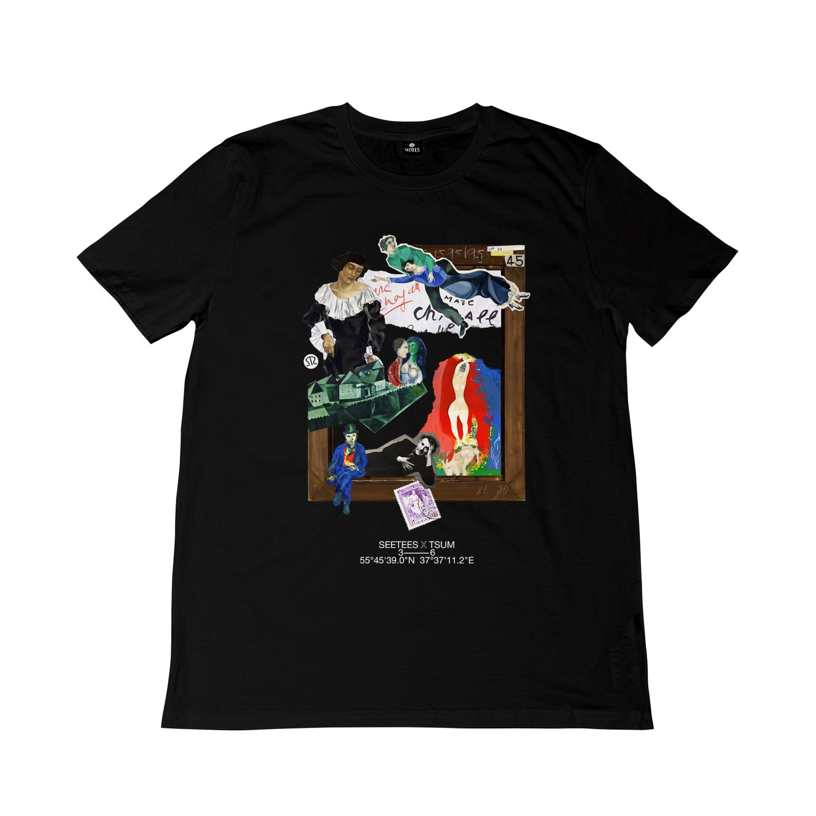 Seetees X TSUM Chagall maglietta vestibilità comoda