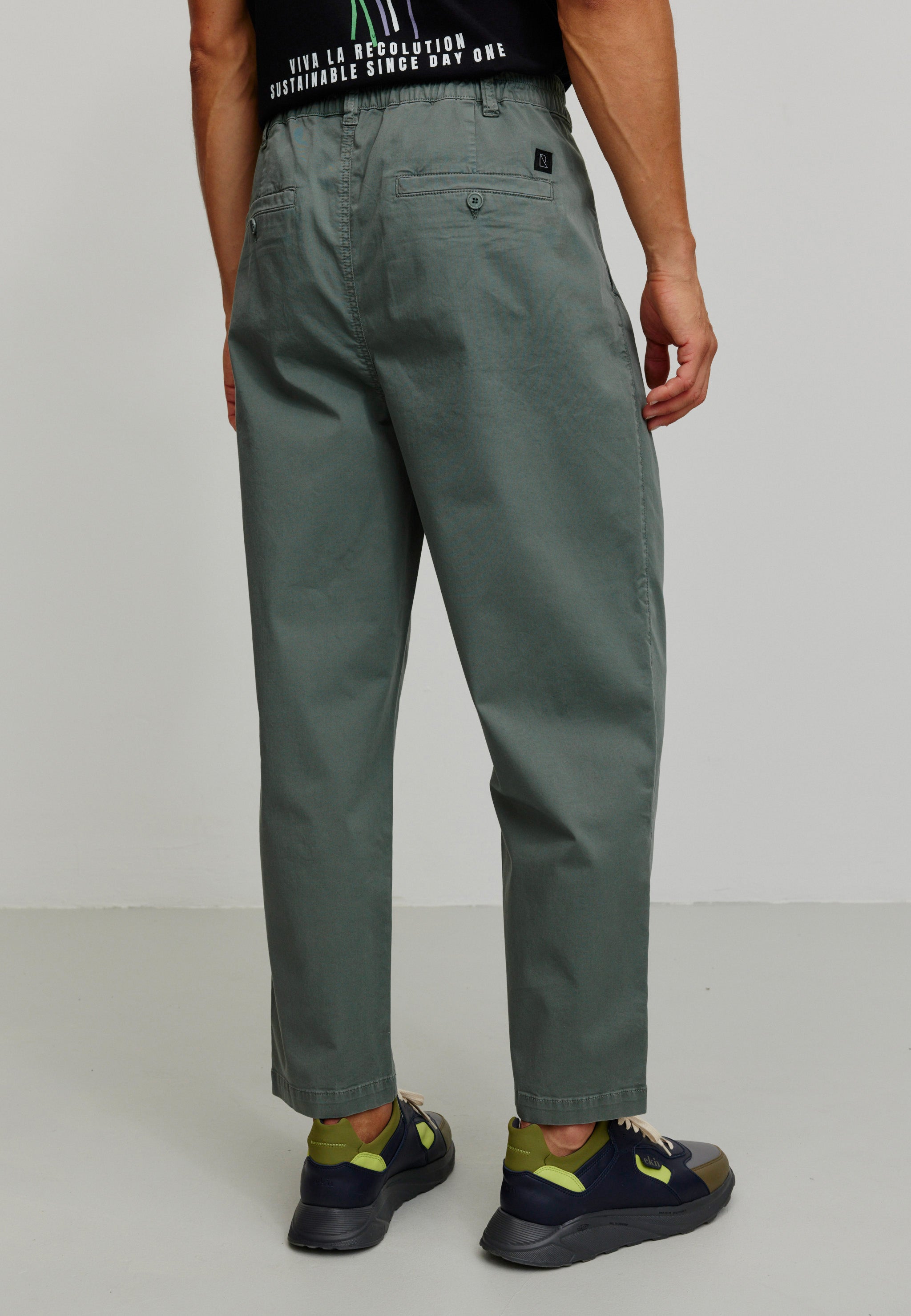 Recolution Catmint chino uomo eucalipto cotone bio