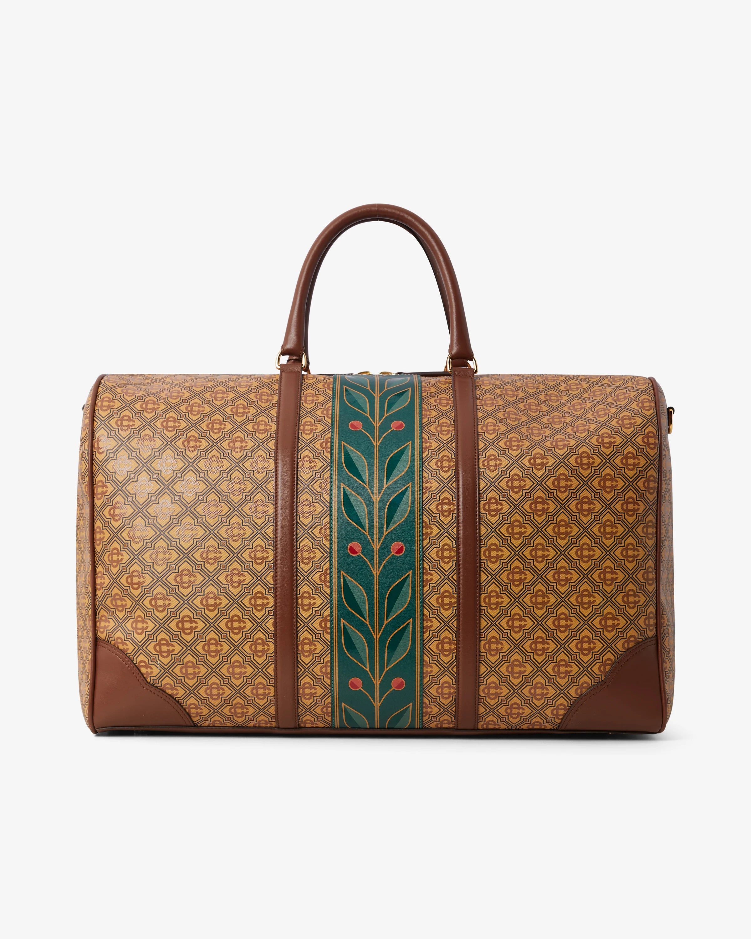 Casablanca weekender beige monogram tela