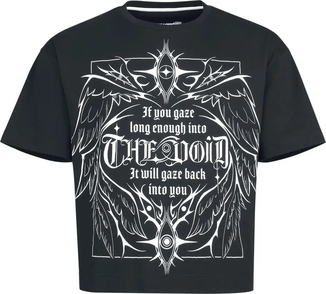 Gothicana by EMP The Void T-Shirt Nera M cotone