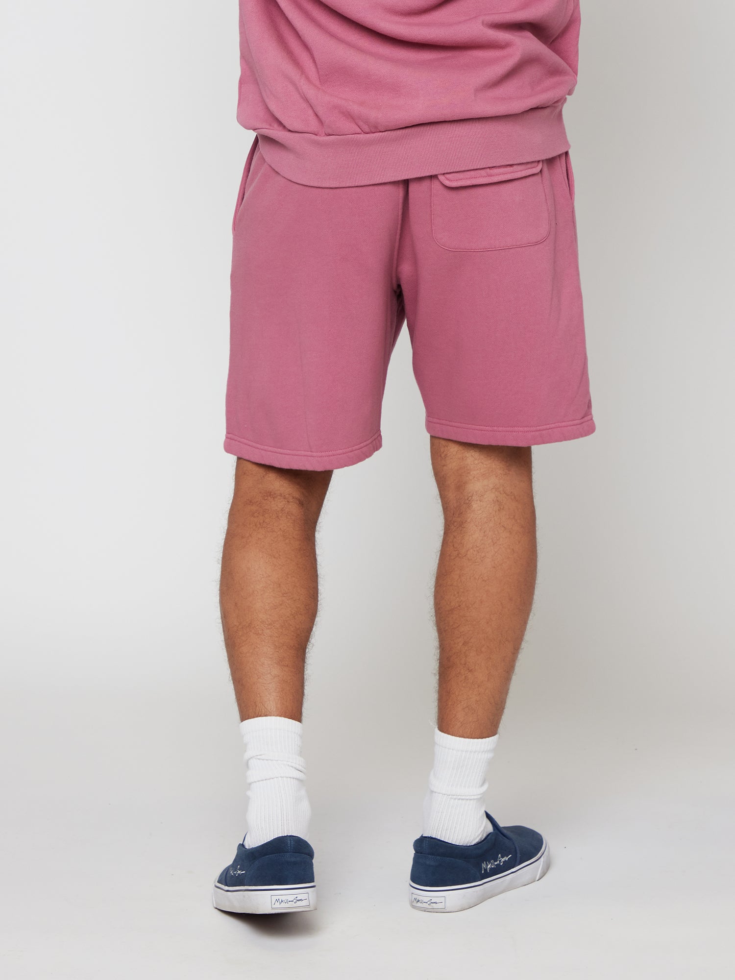 Maui and Sons S.W.P. shorts felpa rosa elastico cotone
