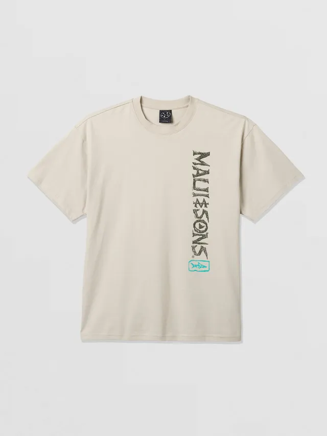 Maui and Sons Fossil Boxy Fit maglietta cotone squalo
