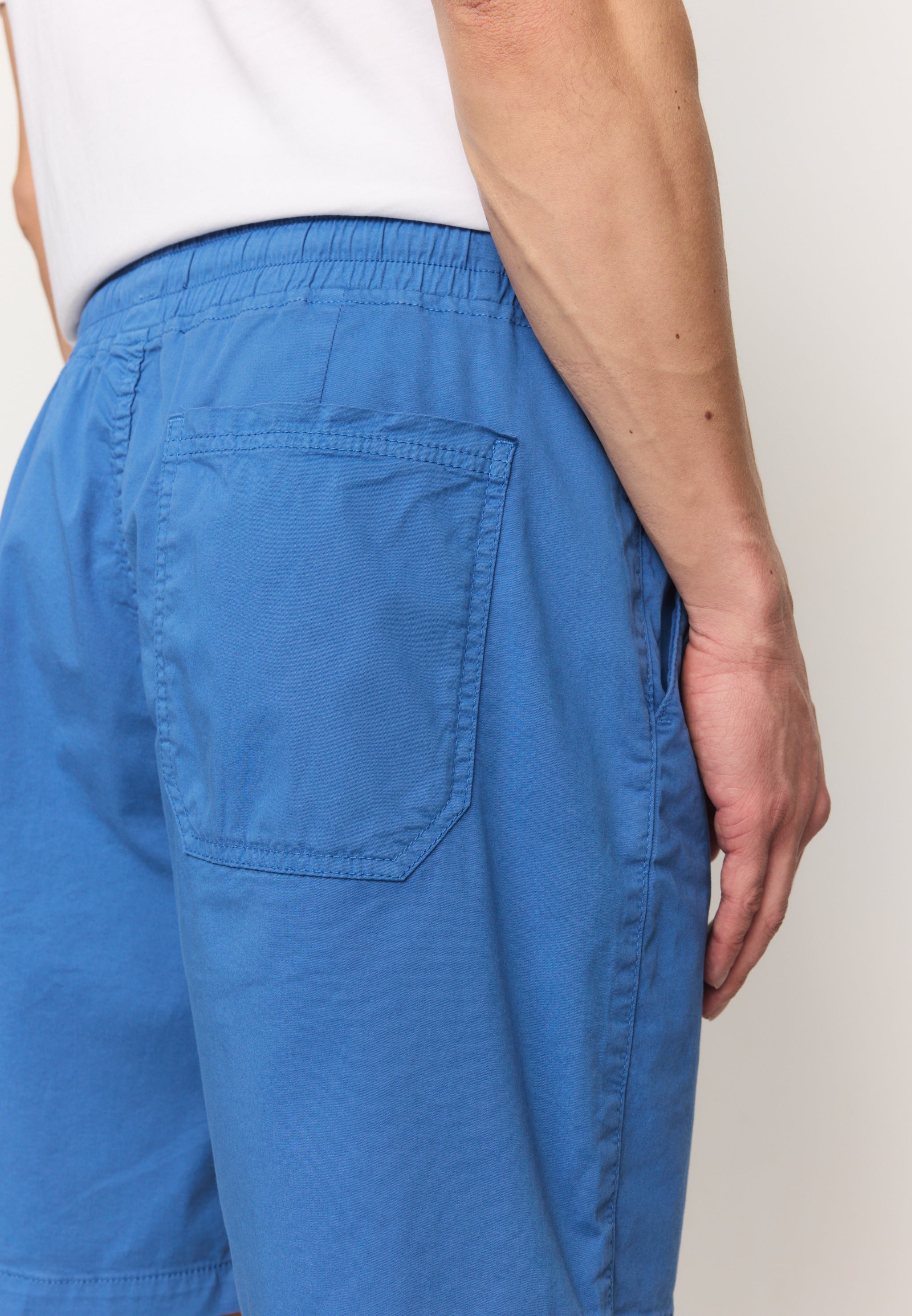 Recolution Quince shorts cotone bio blu elettrico