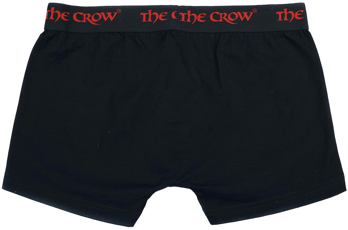Gothicana by EMP Confezione 3 Boxer Neri Stampa uomo