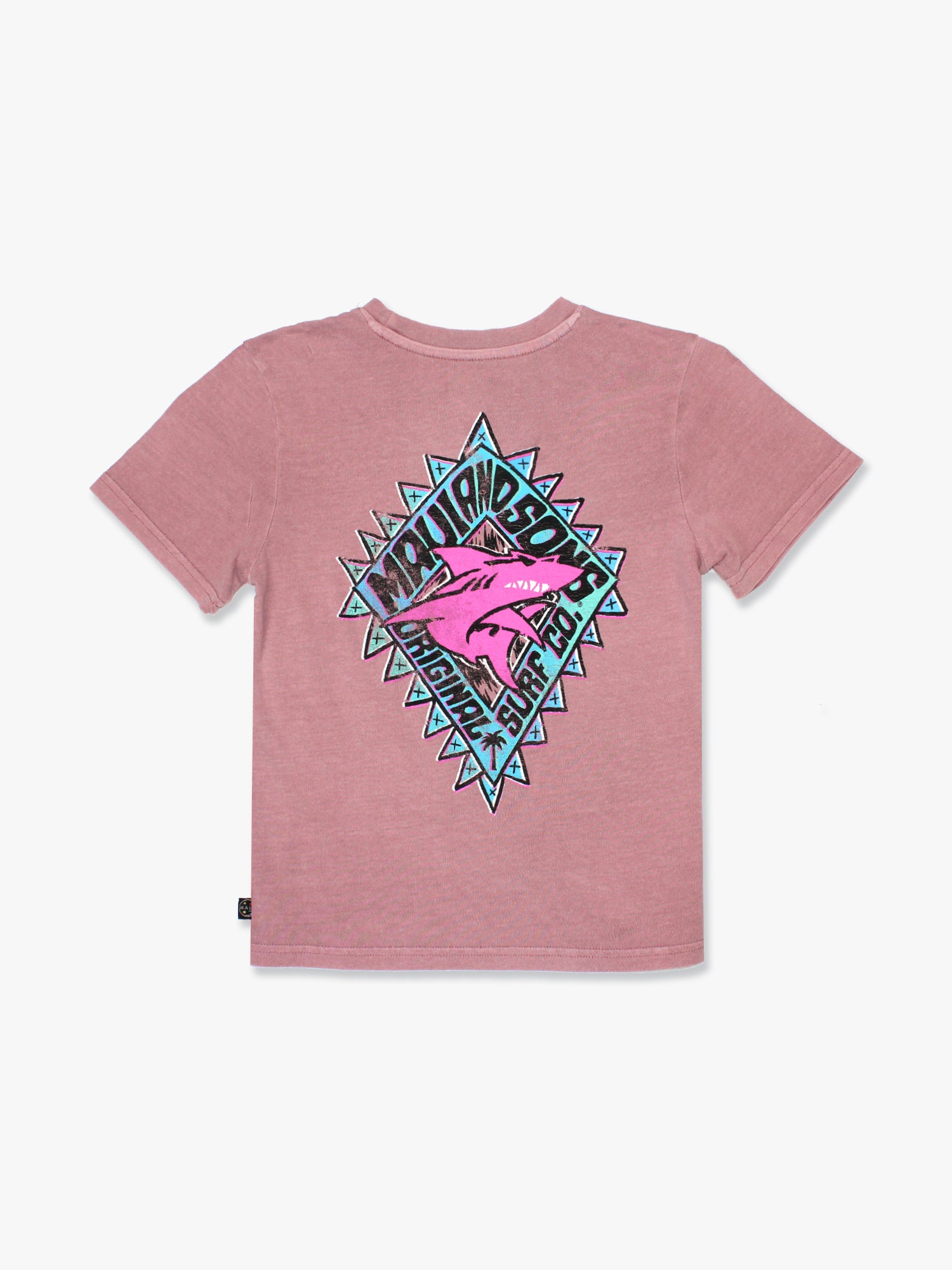 Maui and Sons Back to Back t-shirt bambino rosa foxglove